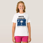 Vlag van South Carolina T-shirt (Voorkant volledig)