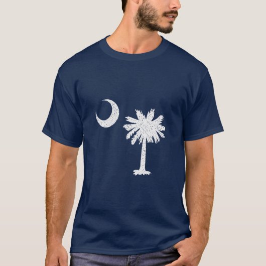 Vlag van South Carolina T-shirt (Voorkant)