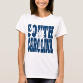 vlag van South Carolina T-shirt (Voorkant)