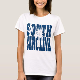 vlag van South Carolina T-shirt
