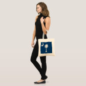 Vlag van South Carolina Tote Bag (Voorkant (model))