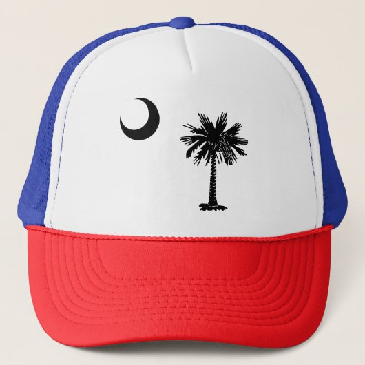 vlag van South Carolina Trucker Pet (Voorkant)