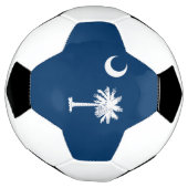 Vlag van South Carolina Voetbal (Gedraaid)