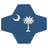 Vlag van South Carolina Voetbal (Enkel)