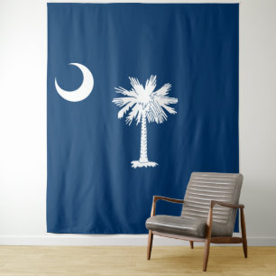 Vlag van South Carolina Wandkleed