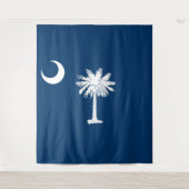 Vlag van South Carolina Wandkleed (Voorkant)