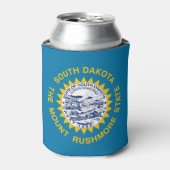 Vlag van South Dakota Blikjeskoeler (Blikje Voorkant)
