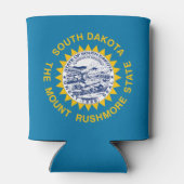 Vlag van South Dakota Blikjeskoeler (Achterkant)