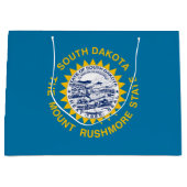 Vlag van South Dakota Groot Cadeauzakje (Voorkant)