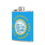 vlag van South Dakota Heupfles (Links)