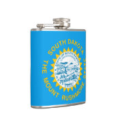 vlag van South Dakota Heupfles (Rechts)