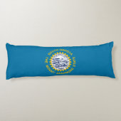 Vlag van South Dakota Lichaamskussen (Achterkant)