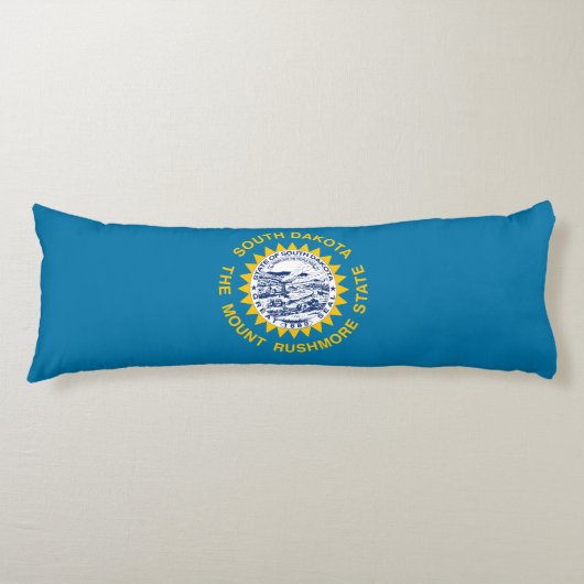Vlag van South Dakota Lichaamskussen (Voorkant)