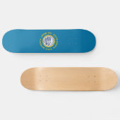 Vlag van South Dakota Persoonlijk Skateboard (Horizontaal)
