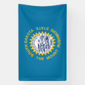 Vlag van South Dakota Spandoek (Verticaal)