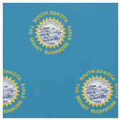 Vlag van South Dakota Stof (Close Up)