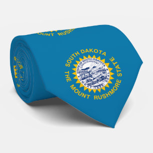 Vlag van South Dakota Stropdas