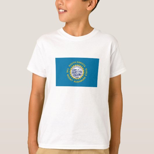 Vlag van South Dakota T-shirt (Voorkant)