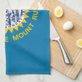 Vlag van South Dakota Theedoek (Quarter Fold)