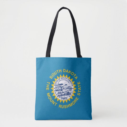 Vlag van South Dakota Tote Bag (Voorkant)