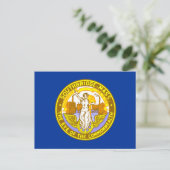 Vlag van Southbridge, Massachusetts Briefkaart (Staand voorkant)