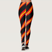 vlag van Spaanse strepen Leggings (Achterkant)
