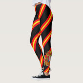 vlag van Spaanse strepen Leggings (Links)