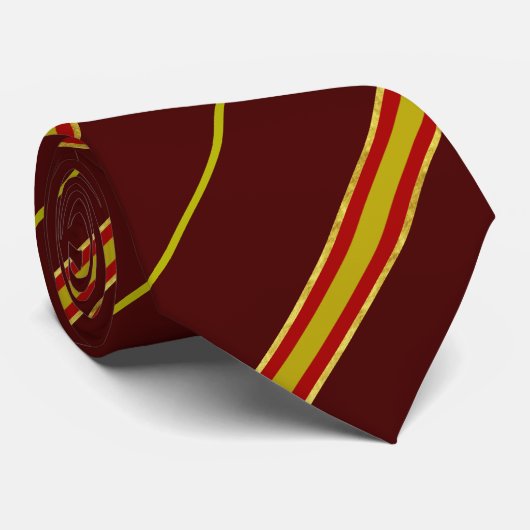 vlag van Spaanse strepen Stropdas (Opgerold)