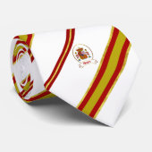 vlag van Spaanse strepen Stropdas (Opgerold)