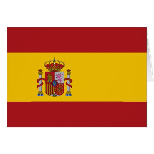 Vlag van Spanje (Voorkant Horizontaal)