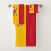 vlag van Spanje Bad Handdoek (Insitu)