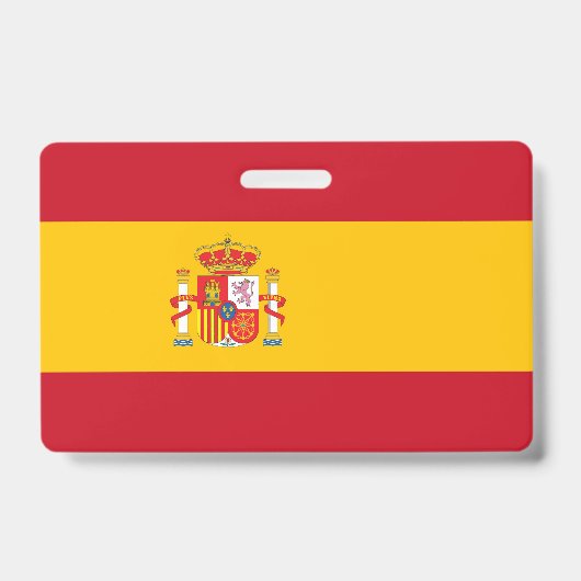 Vlag van Spanje Badge (Voorzijde)