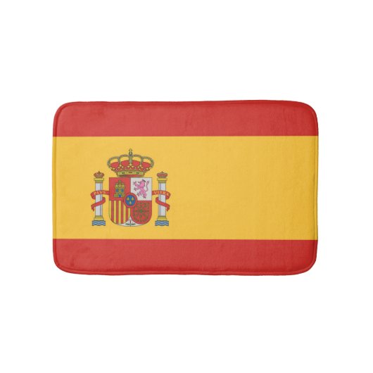 Vlag van Spanje Badmat (Voorkant)