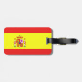 vlag van Spanje Bagagelabel (Achterkant horizontaal)