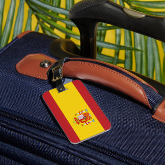 Vlag van Spanje Bagagelabel