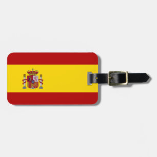 Vlag van Spanje Bagagelabel