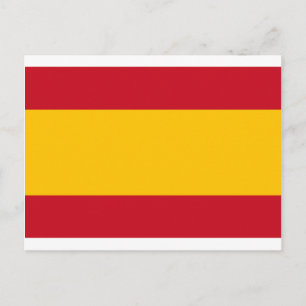 Vlag van Spanje, Bandera de España, Bandera Españo Briefkaart