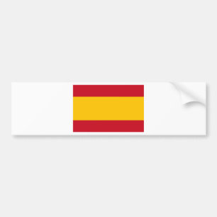Vlag van Spanje, Bandera de España, Bandera Españo Bumpersticker