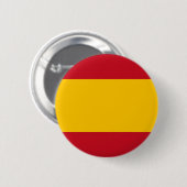 Vlag van Spanje, Bandera de España, Bandera Españo Ronde Button 5,7 Cm (Voorkant /achterkant)