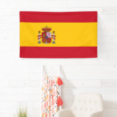 Vlag van Spanje - Bandera de España Bandera Españo Spandoek (Insitu)