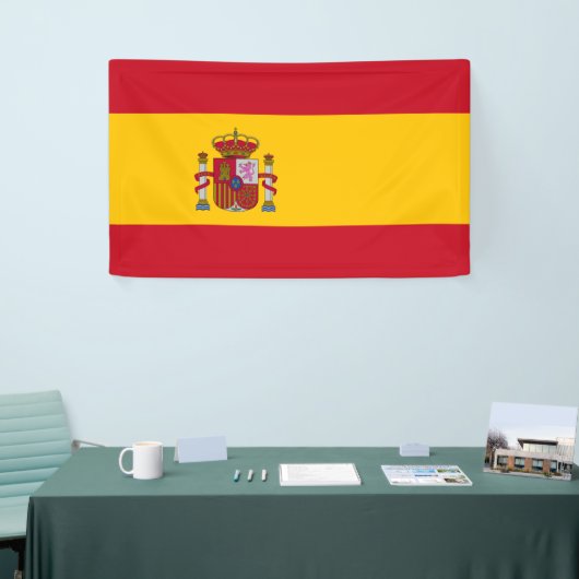 Vlag van Spanje - Bandera de España Bandera Españo Spandoek (Beurs)