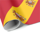 vlag van Spanje - Bandera de Espana Cadeaupapier (Rol Hoek)