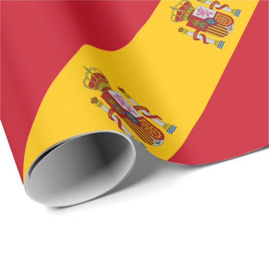 vlag van Spanje - Bandera de Espana Cadeaupapier (Rol Hoek)