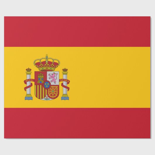 vlag van Spanje - Bandera de Espana Cadeaupapier (Vlak)