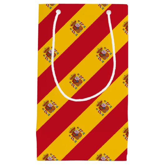 vlag van Spanje - Bandera de Espana Klein Cadeauzakje (Voorkant)