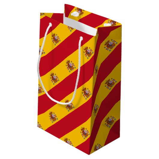 vlag van Spanje - Bandera de Espana Klein Cadeauzakje (Achterkant Gekanteld)