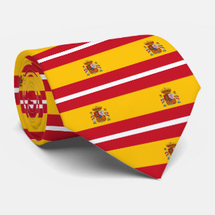 Vlag van Spanje - Bandera de España - Spaanse vla Stropdas