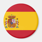 Vlag van Spanje - Bandera de España - Spaanse vlag Magneet (Voorkant)