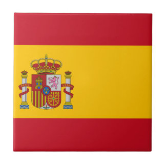 Vlag van Spanje - Bandera de España - Spaanse vlag Tegeltje