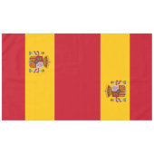 vlag van Spanje - Bandera de Espana Tafelkleed (Voorkant (Horizontaal))